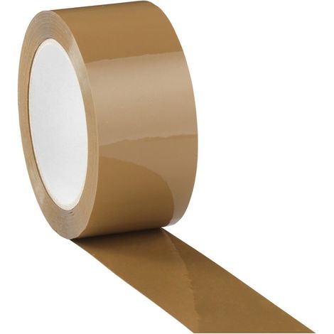 Ruban adhésif polypropylène silencieux K13 HAVANE 75mmx100m - COLIS 24 ROULEAUX (1/2)