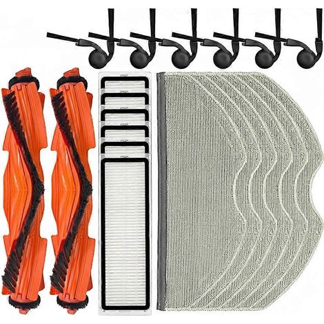 Filtre pour aspirateur brosse pour aspirateur Filtre de brosse pour aspirateur filtre de Xiaomi Robot Aspirateur S40 / OV81 Accessoires Main Brosse HEPA Filtre Serpillière Cloth pièce détachée (1/5)