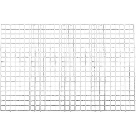 Grille de séparation en plastique pour fond d'aquarium, aide à la reproduction des poissons, isoler les poissons agressifs, 20 pièces (1/5)