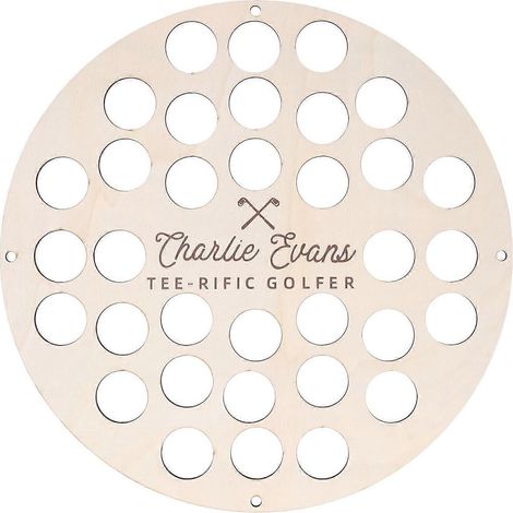 Vitrine ronde en bois massif pour 34 sphères, à fixer au mur, avec plaque de montage pour usage domestique. (1/4)
