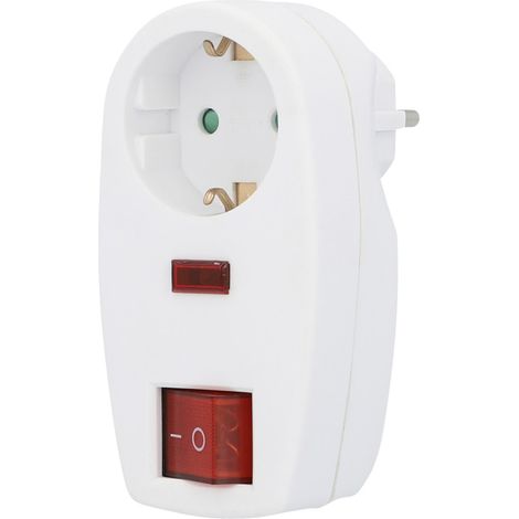 Überspannungsfilter mit Kontrollampe weiß Stecker & Kupplungen (1/3)