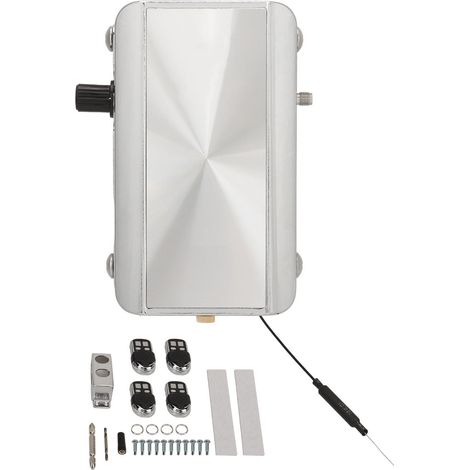 Serrure électronique sans clé TTLOCK 908 avec 4 télécommandes, acier inoxydable robuste pour maison et hôtel (1/5)
