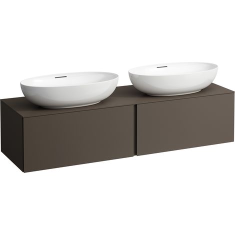 LAUFEN Il Bagno Alessi Élément à tiroirs, découpe à droite et à