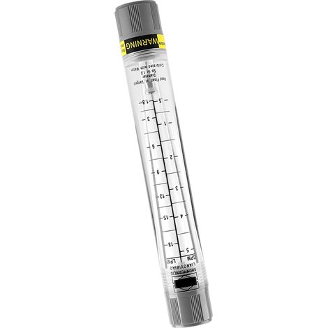 Durchflussmesser für Flüssigkeitsleitungen, Durchflussbereich 0,5–5 GPM / 1,8–18 LPM (1/5)