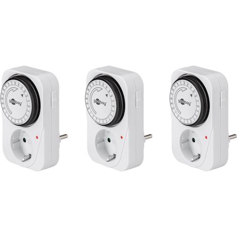 Goobay 55539 contador eléctrico Blanco Temporizador diario (1/5)