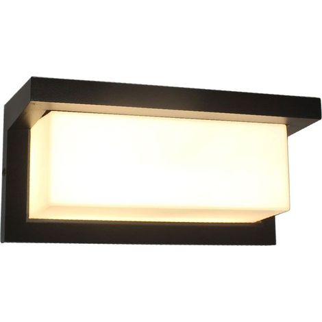 Applique murale LED d'extérieur E27, étanche IP65, en aluminium, luminaire décoratif pour jardin, cour, maison, rue, fixation murale, sans ampoule (1/5)
