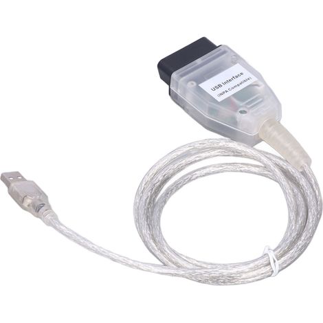 Câble de diagnostic OBD2 avec puce FT232RL, 8 broches, KD CAN, ABS résistant à la chaleur, pièce de rechange pour BMW Série 1, 3, 5, X1 et X5 (1/5)