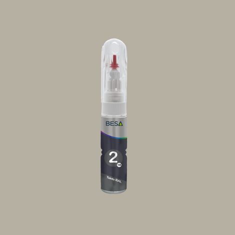 Stylo retouche peinture Gris Silex RAL 7032 Satin