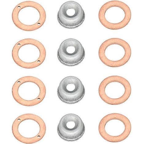 Kit de joints d'injecteur pour moteurs Kubota D1105, V2203, D905, D1005 et V3 : joint 19077-53650, 15841-53622, 15221-94020 (1/5)