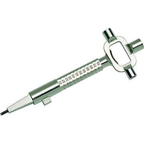 Chiave universale basi 668n multifunzionale scala apribottiglie argento