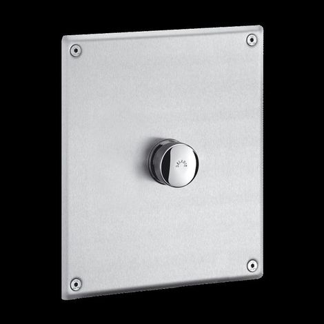 Delabie Pulsateur WC TEMPOFLUX G3/4B encastré/plaquette acier inox 220x170mm, 7 s (1/2)