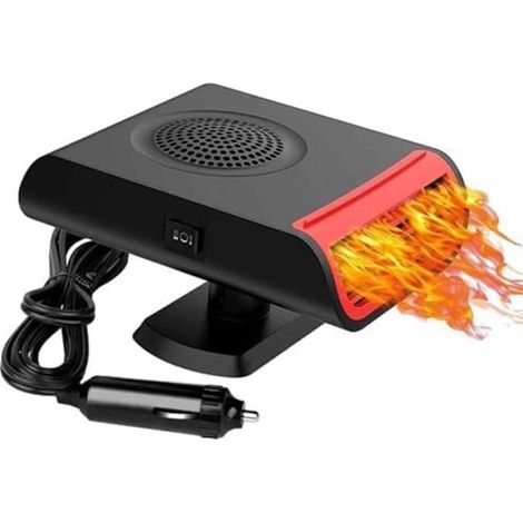 Chauffage de Voiture - Auto - 12V 150W - Soufflant 2en1 - Dégivreur Pare-Brise - Ventilateur Portable (1/4)