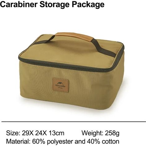 Réchaud à gaz portable Naturehike pour camping, mini-cassette, équipement de pique-nique, ustensiles de cuisine, accessoires et sac pour la cuisine touristique, réchauds de cuisine portables (1/5)