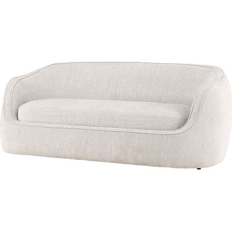 Elio Sofa 3-Sitzer hellgrau.