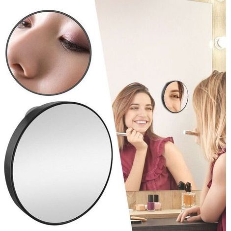 Loupe Petite Loupe Miroir à Ventouse de Voyage-30X (1/5)
