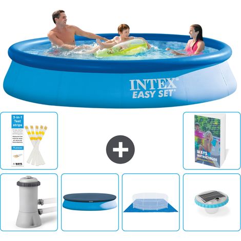 Intex Piscina Easy Set Rotonda - 366x76 cm - 7-pezzi  S248