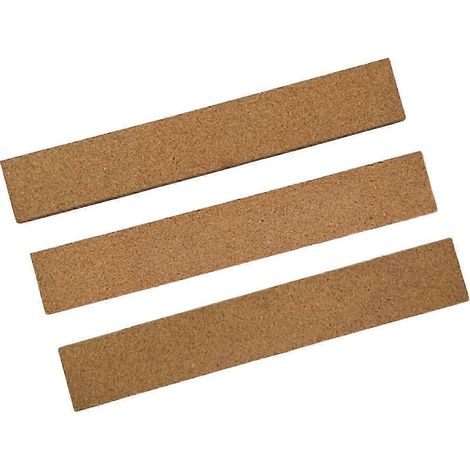 Lot de 3 bandes de liège pour tableau d'affichage souvenir, idéal pour le bureau, une chambre d'étudiant ou une salle à manger.