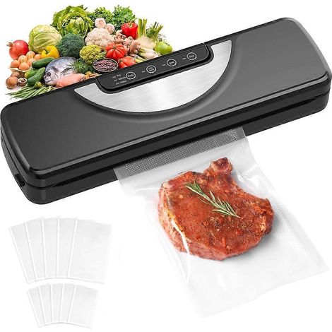 Automatische Vakuumiermaschine mit integriertem Schneidwerk, multifunktionale Vakuumverpackungsmaschine, EU-Stecker (1/5)