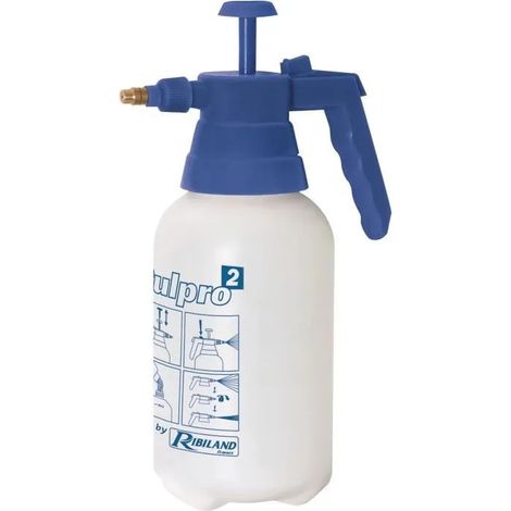 Ribimex Pulverizador de presión previa ligero de 1,4 litros