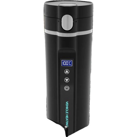 Bouilloire Électrique, Capacité de 450ml, Puissance de 70-100W, Compatibilité 12V DC, Chauffage Rapide en 15-25 minutes, Acier Inoxydable de Qualité Alimentaire (1/5)