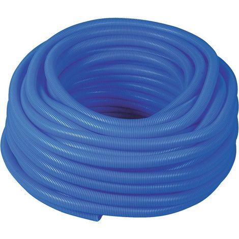Gaine isolante - Bleu - diamètre25 - 100 ml