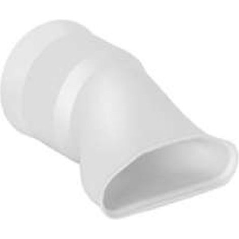 Raccord mixte droit ovale D90 - Optiflex / Flexigaine - 11091896 ALDES - 11091896