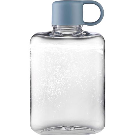 Botella de agua de viaje ligera de 360 ml, reutilizable, de diseño delgado, ideal para deportes, compacta y de tamaño de bolsillo, perfecta para actividades al aire libre y respetuosa con el medio amb (1/4)
