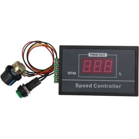 PWM Contrôleur de vitesse de moteur CC (PWM) 60 V 12 V 24 V 48 V Régulateur de vitesse de moteur réglable-DOU (1/4)