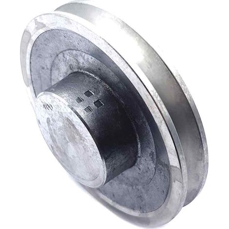 Poulie trapézoïdale aluminium moyeu plein SPZ100/1ALU