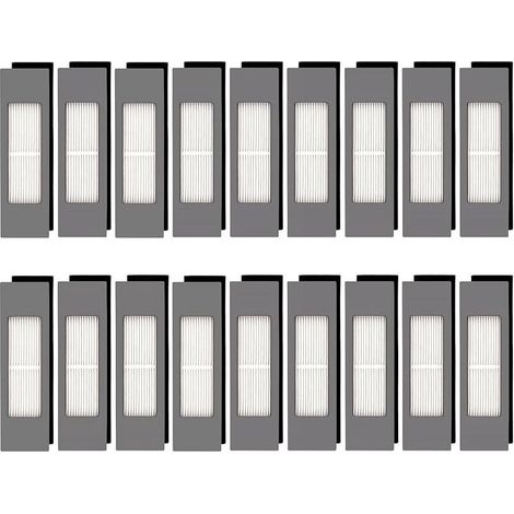 VORNE (18 Stück) N10 HEPA-Filter für Ecovacs DEEBOT OZMO N10 N10 Plus 920 950 T8 AIVI Max T9 T5 N5 N7 N8+ N8 Pro Plus Saugroboter
