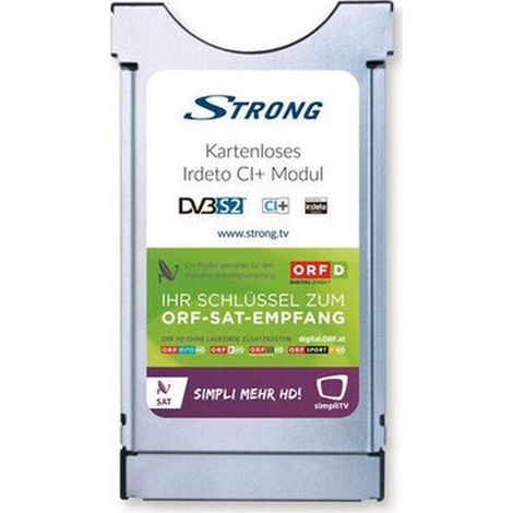 Decoder strong irdccaci-14+atv2 keine ORF Karte DVB-S2 kompatibel