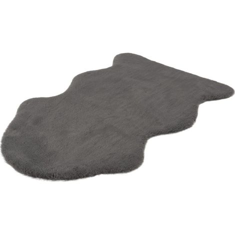 Tapis 90x60cm, design C005Y coloris gris - Confort et élégance pour votre intérieur