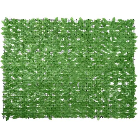 Balkon-Sichtschutz mit Grünen Blättern 200x150 cm