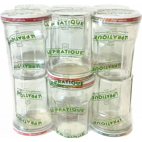 Marmeladengläser 385ml ø82mm Packung à 12 - Praktisch
