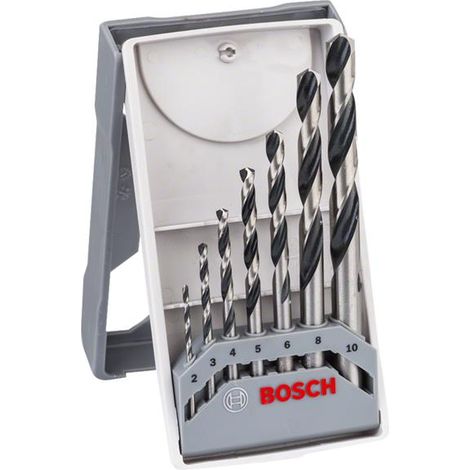 Bosch set HSS Twist Drill Bit PointTeQ 7pcs Mini-X-Line Set 2 - 8 mm 2608577347