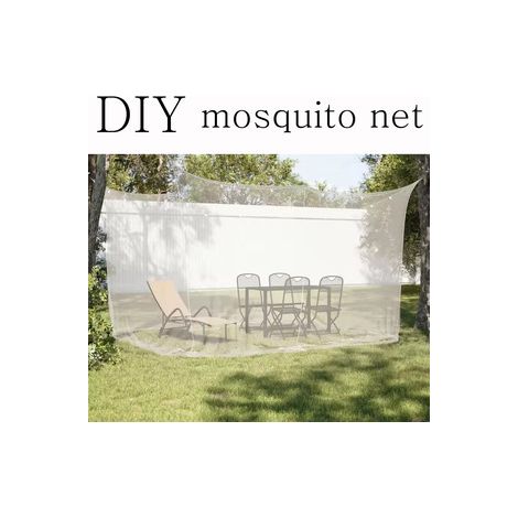 Grande moustiquaire extérieure tente anti-moustiques, camping pêche jardin, protection anti-insectes — Composition : 200 × 100 × 200 cm, Couleur : blanc (1/5)