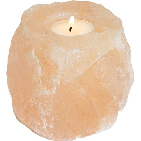 Supports de bougies en sel Rose Sel rock CFW54076 (1/4)
