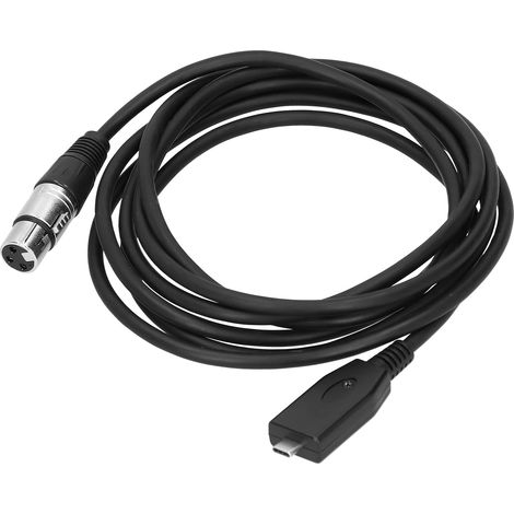 Câble adaptateur audio TYPEC vers XLR pour microphone, connecteur de 2m (6.6ft) (1/5)