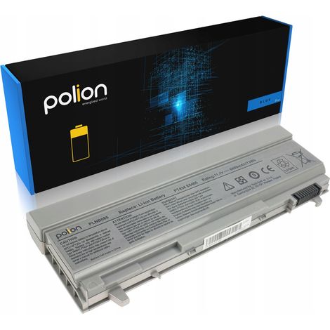 Batterie pour ordinateur portable DELL PT434 Latitude E6400 E6500 Precision M2400 6600mAh