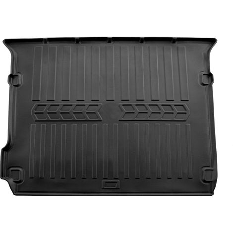 Tappetino per bagagliaio Nissan Pathfinder III R51 2010-2015 versione 7 posti (3a fila di sedili ripiegata) (1/5)