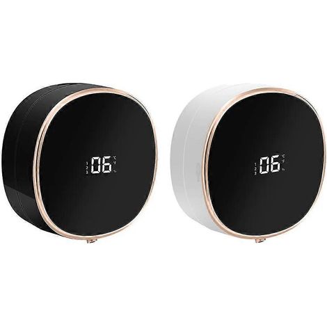 Distributeurs de savon mousse automatiques muraux avec affichage LED de la température, capteur infrarouge et distributeur de liquide. (1/5)