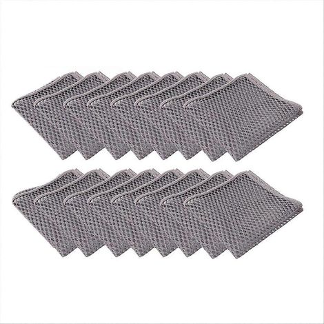 Packung mit 16 Mehrzweck-3D-Netzreinigungstüchern, grau (1/5)