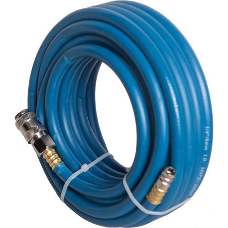 Tubo per compressore da 10 m, 12x6 mm, 20 bar  Attacco universale  Flessibile e resistente (1/5)