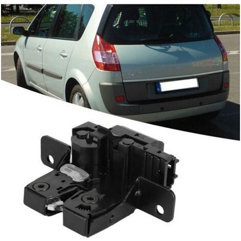 Serrure de hayon de coffre, serrure de loquet de loquet de compartiment arrière pour Clio III, Megane II, Grand Scenic II OE 8200076240 serrure sur la porte arrière renault 2+serrure de coffre (1/4)