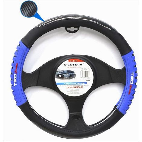 TRADE SHOP - Coprivolante Universale Per Interno Auto Fodera Protezione Per Sterzo 38cm Cv-11 - (1/3)