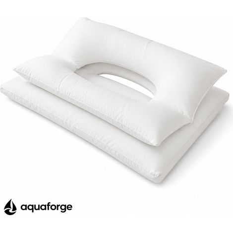 Almofada Cervical Ergonómica Algodão Capa Removível (1/5)