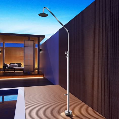 Imex -  Ducha Piscina Exterior Acero S.316 Acero Serie  Dakota