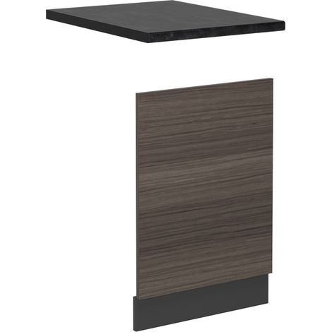 Pannello frontale per lavastoviglie R-Line, Grigio nobile, 45 cm , PL Antracite, Vicco