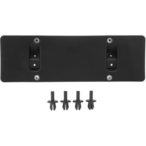 DEESSE SHOP-Support de Plaque d'immatriculation Avant 95B807287 Poste de Monture Plaque d'immatriculation pour Le Pare-Chocs pour 95B 2014 à 2018 (1/5)