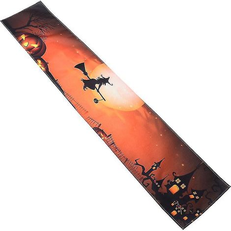Chemin de table d'Halloween (1 pièce) pour cadeaux d'Halloween (1/3)